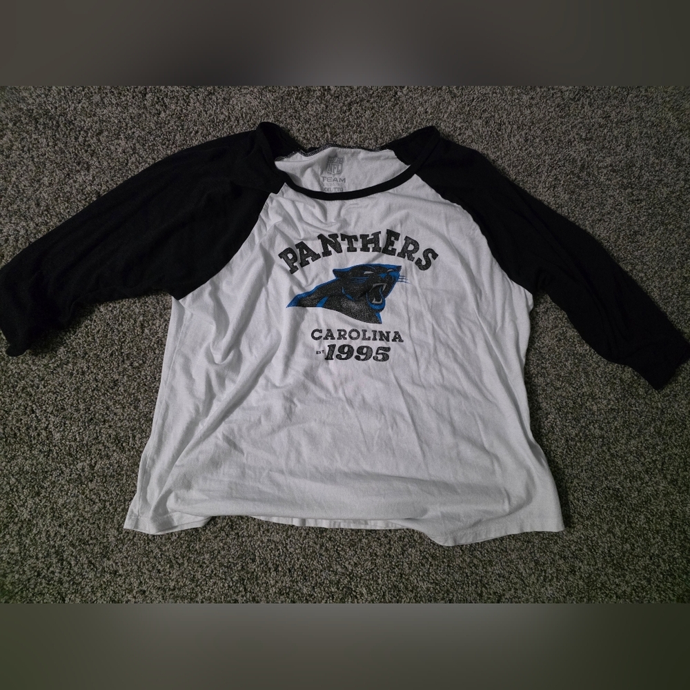 Panthers Shirt - Black & White